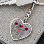 CUSTOMIZABLE keychain GIFT,Crafted For Your Grandparents With Love.