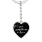 CUSTOMIZABLE Keychain GIFT, Crafted For Your Husband With LOVE.