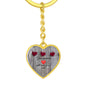 CUSTOMIZABLE keychain GIFT,Crafted For Your Grandparents With Love.
