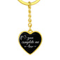 CUSTOMIZABLE Keychain GIFT, Crafted For Your Husband With LOVE.