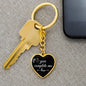 CUSTOMIZABLE Keychain GIFT, Crafted For Your Husband With LOVE.