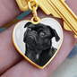 Puppy Dog Hearts Love Keychain Heart Love graphic heart keychain.