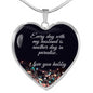 CUSTOMIZABLE Pendant GIFT, Crafted For Your Husband With LOVE.
