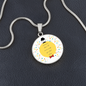 Circle Customized Luxary Necklase
