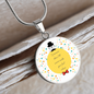 Circle Customized Luxary Necklase