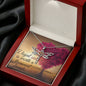 CUSTOMIZABLE Necklace GIFT, Crafted For Your Sister With LOVE And WISDOM