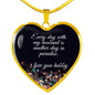 CUSTOMIZABLE Pendant GIFT, Crafted For Your Husband With LOVE.