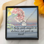 CUSTOMIZABLE Infinity Bracelet GIFT, Crafted For Your Daughter With LOVE And WISDOM