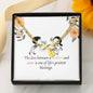 CUSTOMIZABLE Bracelet GIFT, Crafted For Your Sister With LOVE.