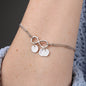 CUSTOMIZABLE Bracelet GIFT for your LOVE ONE, crafted for Your Anniversary with LOVE .