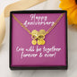 CUSTOMIZABLE Bracelet GIFT for your LOVE ONE, crafted for Your Anniversary with LOVE .