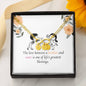 CUSTOMIZABLE Bracelet GIFT, Crafted For Your Sister With LOVE.