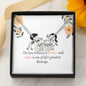 CUSTOMIZABLE Bracelet GIFT, Crafted For Your Sister With LOVE.