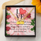 CUSTOMIZABLE Bracelet GIFT, Crafted For Your Girlfriend With LOVE And WISDOM.