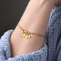 CUSTOMIZABLE Bracelet GIFT for your LOVE ONE, crafted for Your Anniversary with LOVE .