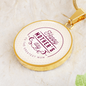 Graphic Circle Necklace for mom