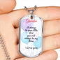 CUSTOMIZABLE Necklase GIFT,Crafted For Your Grandparents With Love.
