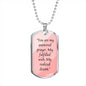 CUSTOMIZABLE Necklace GIFT, Crafted For Your Husband With LOVE .