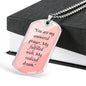 CUSTOMIZABLE Necklace GIFT, Crafted For Your Husband With LOVE .