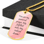 CUSTOMIZABLE Necklace GIFT, Crafted For Your Husband With LOVE .