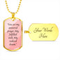CUSTOMIZABLE Necklace GIFT, Crafted For Your Husband With LOVE .