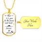 CUSTOMIZABLE Pendant GIFT, Crafted For Your Girlfriend With LOVE And WISDOM.