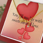 CUSTOMIZABLE Necklace GIFT, Crafted For Your Wife With LOVE And WISDOM