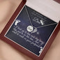 CUSTOMIZABLE Necklace GIFT, Crafted For Your dad With LOVE And WISDOM.