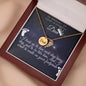 CUSTOMIZABLE Necklace GIFT, Crafted For Your dad With LOVE And WISDOM.