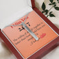 CUSTOMIZABLE Necklace GIFT, Crafted For Your Wife With LOVE And WISDOM