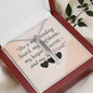CUSTOMIZABLE Necklace GIFT, Crafted For Your Sister With LOVE And WISDOM