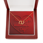 CUSTOMIZABLE Necklace GIFT, Crafted For Your Partner With LOVE And WISDOM