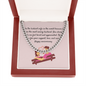 CUSTOMIZABLE Necklace GIFT, Crafted For Your husband With LOVE And WISDOM