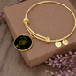 Everything blooms in its own time -Womens Circle Bangles