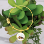 Happy Mothers Day Womens Circle Bangles.