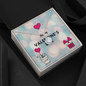 CUSTOMIZABLE Necklace GIFT, Crafted For Your Wife With LOVE And WISDOM.