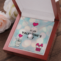 CUSTOMIZABLE Necklace GIFT, Crafted For Your Wife With LOVE And WISDOM.