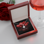CUSTOMIZABLE Necklace GIFT, Crafted For Your Wife With LOVE And WISDOM
