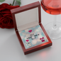 CUSTOMIZABLE Necklace GIFT, Crafted For Your Wife With LOVE And WISDOM.
