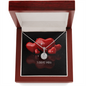 CUSTOMIZABLE Necklace GIFT, Crafted For Your Wife With LOVE And WISDOM