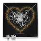 gorgeous Love Knot Earring & Necklace Set Gift Elevated for Gift for Wife, Lover, Grandma, Siste!