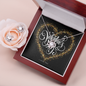 gorgeous Love Knot Earring & Necklace Set Gift Elevated for Gift for Wife, Lover, Grandma, Siste!