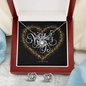 gorgeous Love Knot Earring & Necklace Set Gift Elevated for Gift for Wife, Lover, Grandma, Siste!