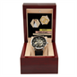 Men's Openwork Watch, To My Amazing Husband Gift Watch with Message Card, Skeleton Watch for Husband, Father's Day Gift from Wife, Husband Birthday, Christmas Gift