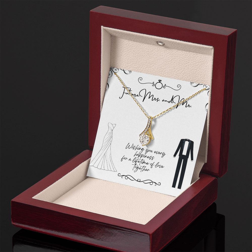Future Mrs. And Mr, Alluring Beauty Necklase For Love,Lifepartner,Girlfriend,Baby.