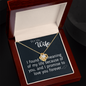 To my wife I LOVE YOU FOREVER Love Knot Necklase