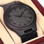 Wooden Watches for Men - Customized Wood Wrist Watches for Husband Boyfriend Dad Son