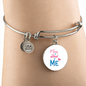 CUSTOMIZABLE Bangle Necklace GIFT, Crafted For Your Mother With LOVE And WISDOM.
