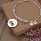 Happy Mothers Day Womens Circle Bangles.