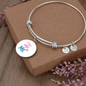 CUSTOMIZABLE Bangle Necklace GIFT, Crafted For Your Mother With LOVE And WISDOM.